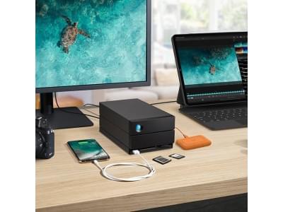 Внешний RAID-накопитель LaCie 2big Dock STLG16000400 (СИГЕЙТ)